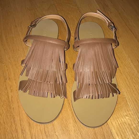 J. Crew fringe sandals - Picture 1 of 5